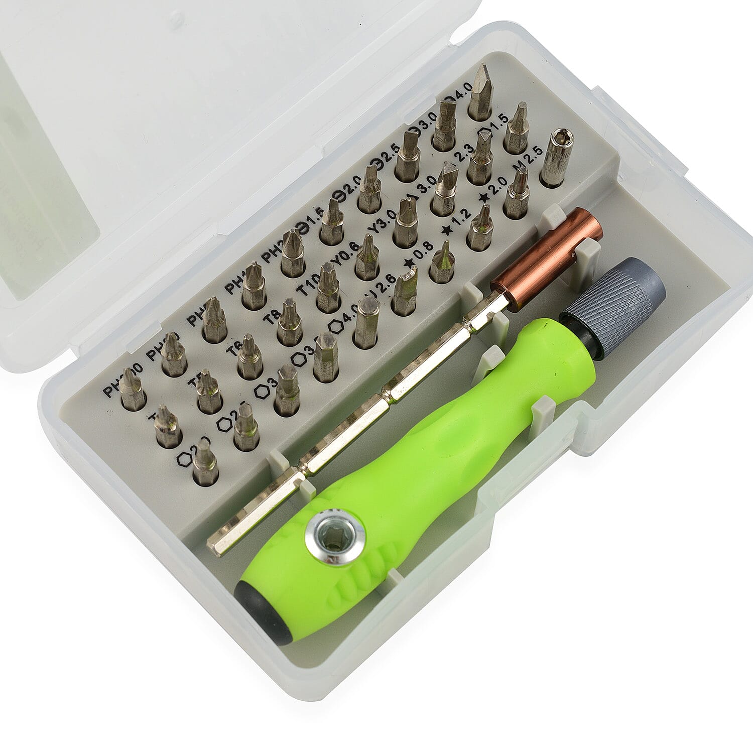 32 in 1 multi-purpose screwdriver tool set-Green 7675972 4
