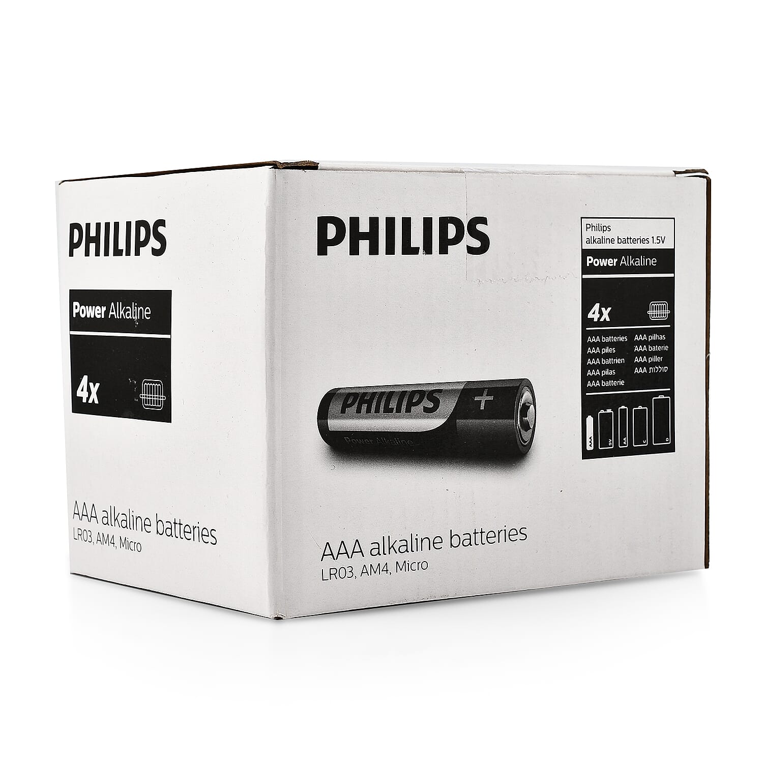 Set of 24- Philips 3 X Extra Power Alkaline Batteries - AAA 7757155 4