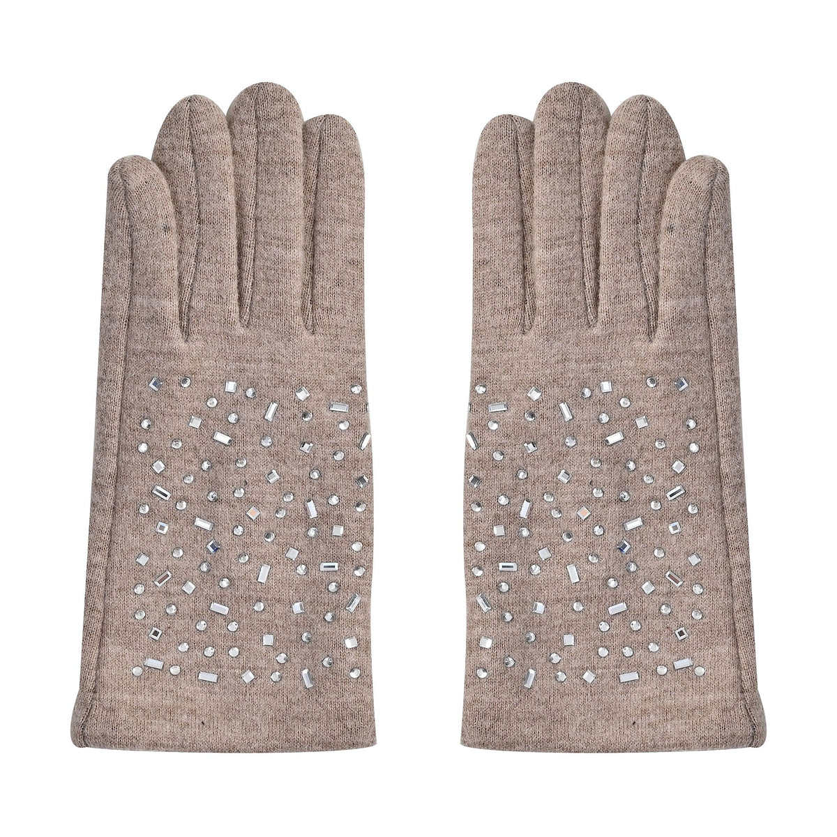 Crystal Pattern Set of 2 Hat and Gloves 7620720 5