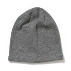Premium Cashmere Wool Crystal Embellished Hat and Gloves - Grey