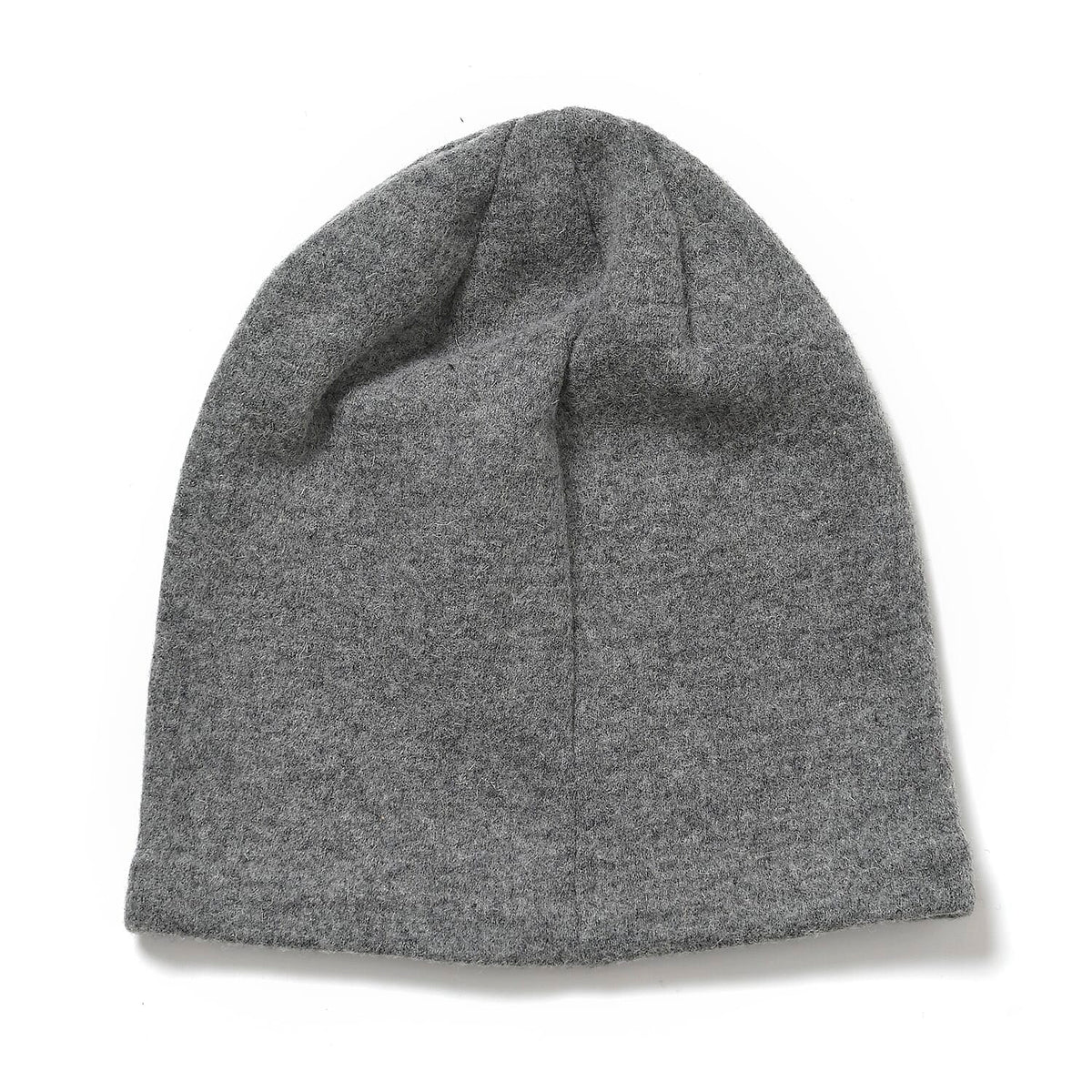 Premium Cashmere Wool Crystal Embellished Hat and Gloves - Grey V32516004 5