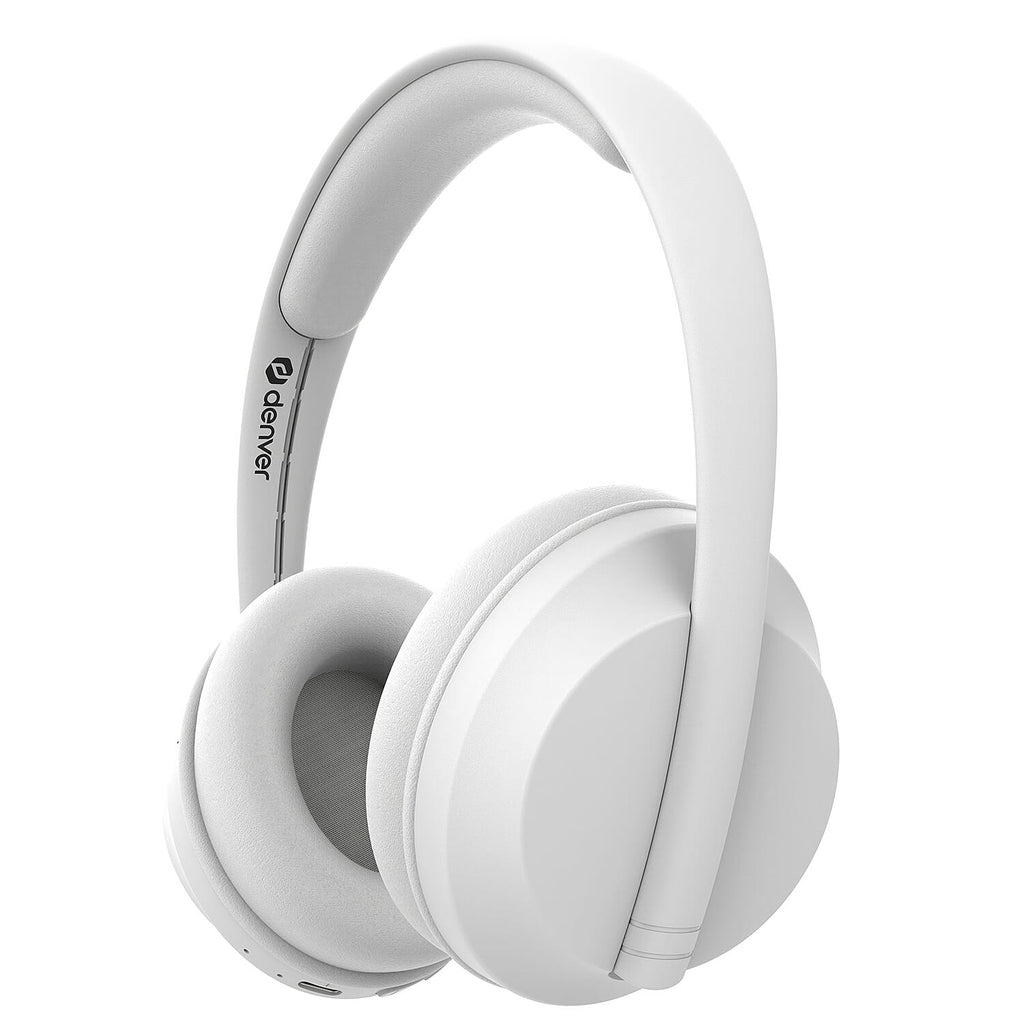 DENVER Bluetooth Wireless Headphones (235W) - White