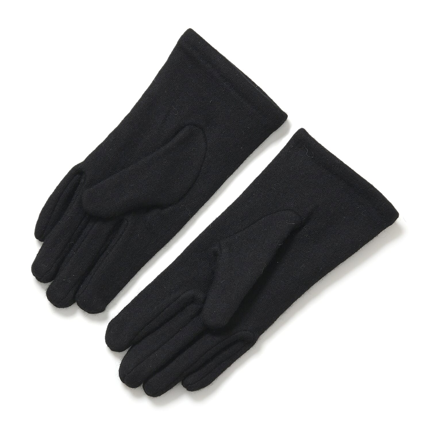 Crystal Snowflake Beanie and Gloves Set â€“ Black 7850687 9