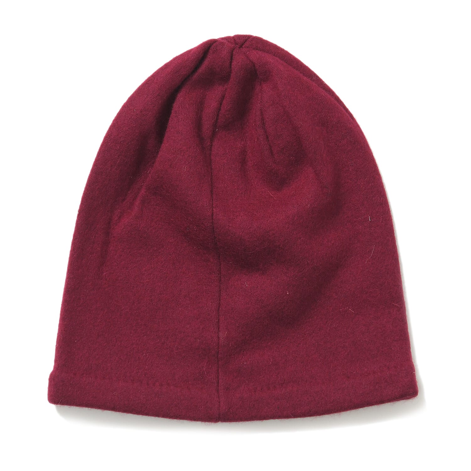 Crystal Snowflake Beanie and Gloves Set - Wine Red 7850688 5