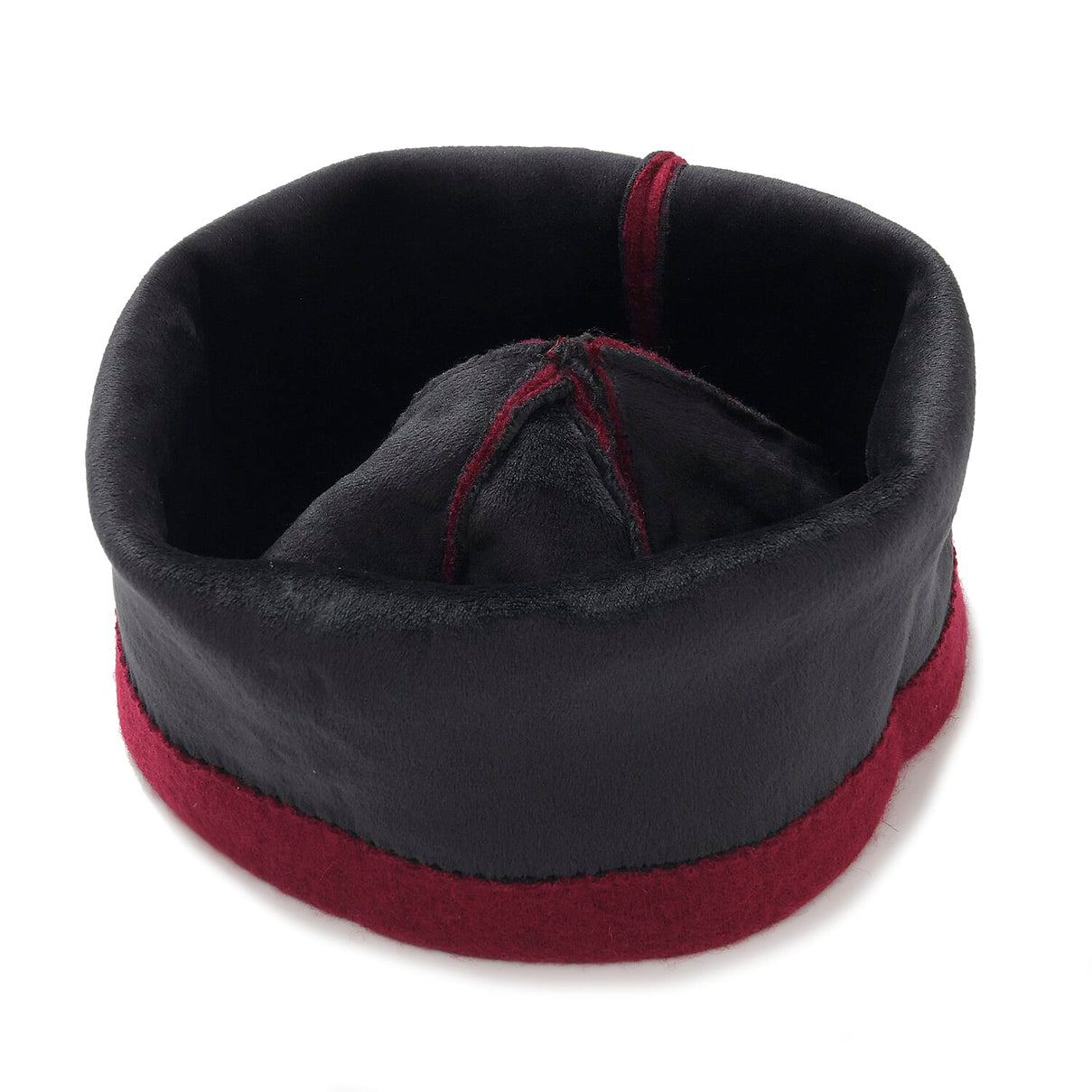Crystal Snowflake Beanie and Gloves Set - Wine Red 7850688 6