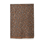 Closeout Deal Leopard Pattern Super Soft Shawl (One Size, 200x68cm) - Brown