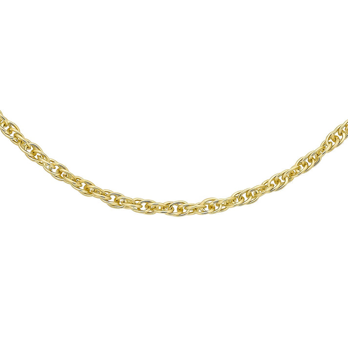 Adjustable Prince of Wales Chain 16 Inch to 18 Inch in 10K Yellow Gold 7570276 1