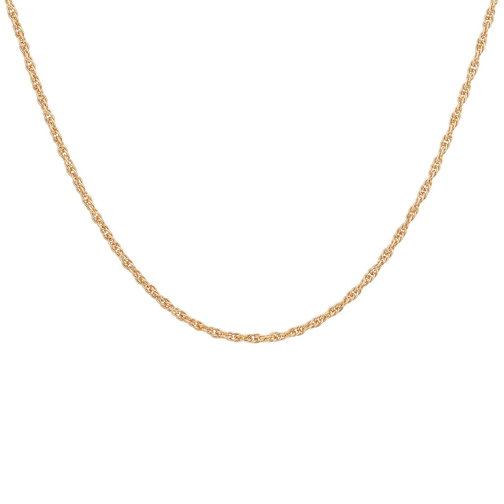 9K Rose Gold  Chain (Size - 20),  Gold Wt. 1 Gms