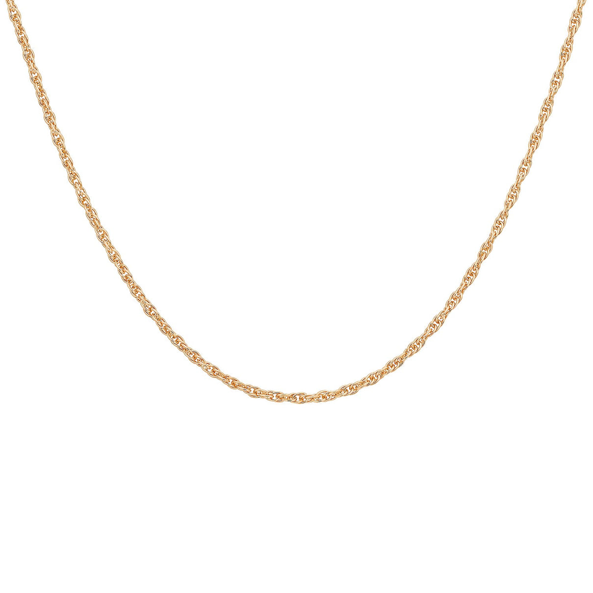 Adjustable Prince of Wales Chain 18 Inch-20 Inch in 9K Rose Gold 7583146 0