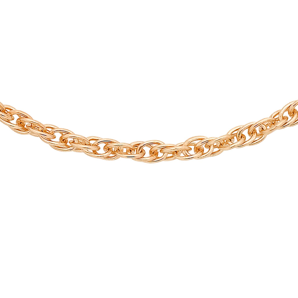 9K Rose Gold  Chain (Size - 20),  Gold Wt. 1 Gms