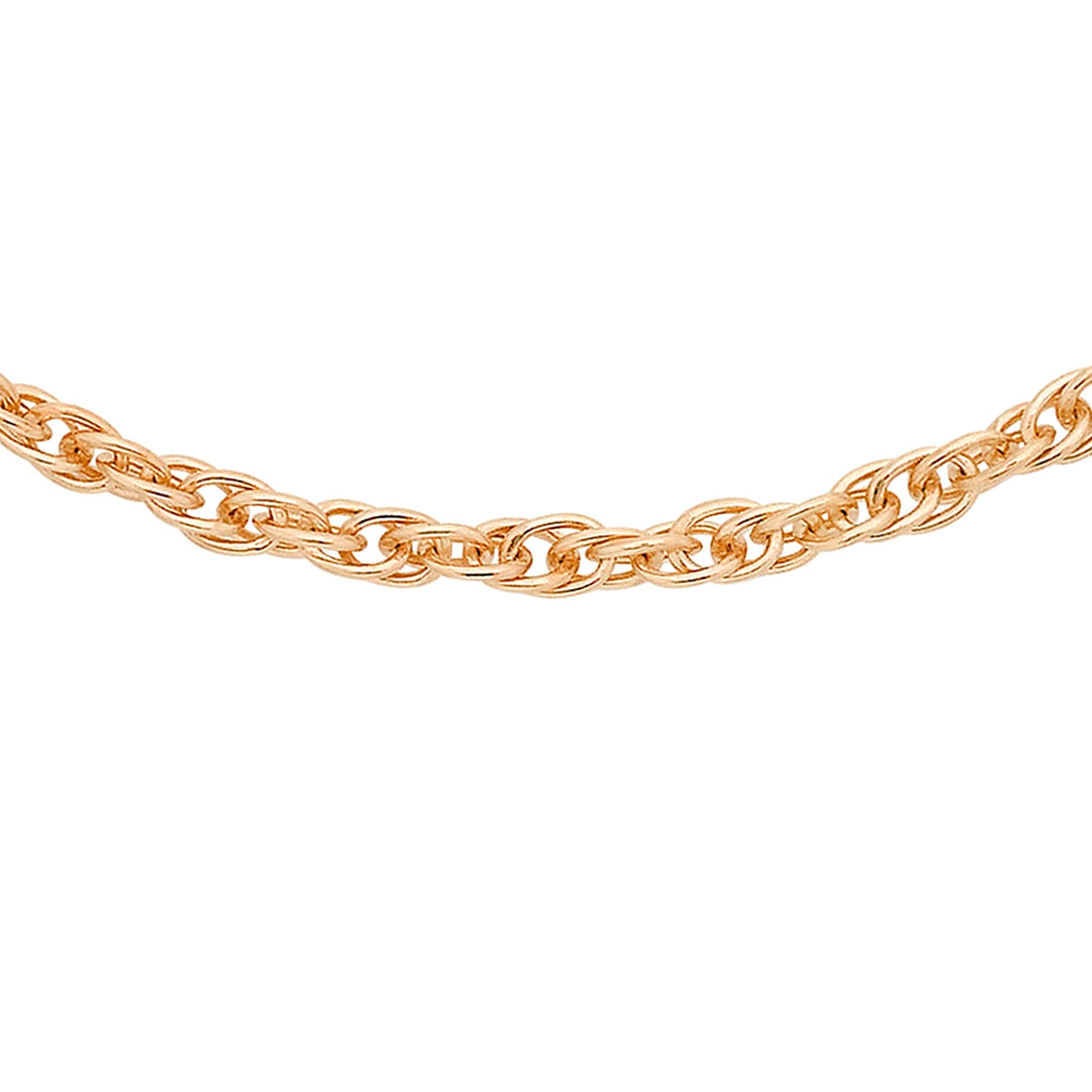 Adjustable Prince of Wales Chain 18 Inch-20 Inch in 9K Rose Gold 7583146 3