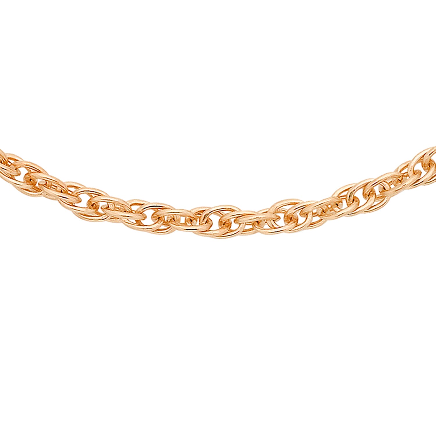 Adjustable Prince of Wales Chain 18 Inch-20 Inch in 9K Rose Gold 7583146 3