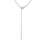 9K White Gold  Chain (Size - 20),  Gold Wt. 1 Gms