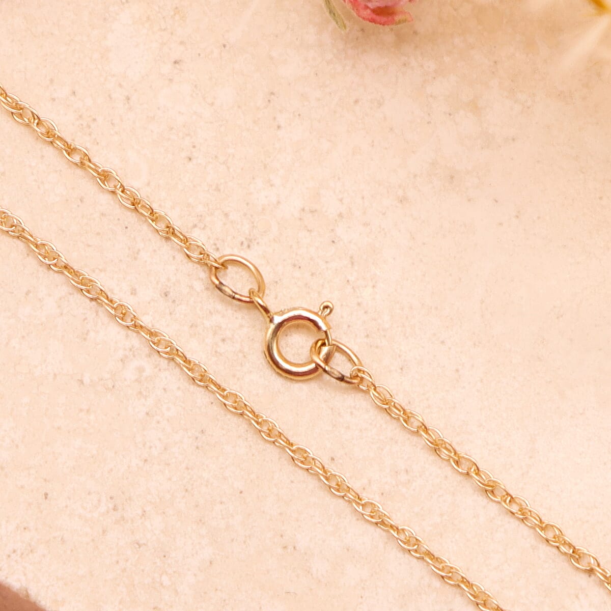 Adjustable Prince of Wales Chain 18 Inch to 20  Inch in 9K Yellow Gold 7575585 3