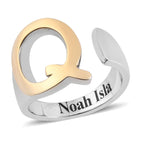 Adjustable Ring in Yellow Gold Tone