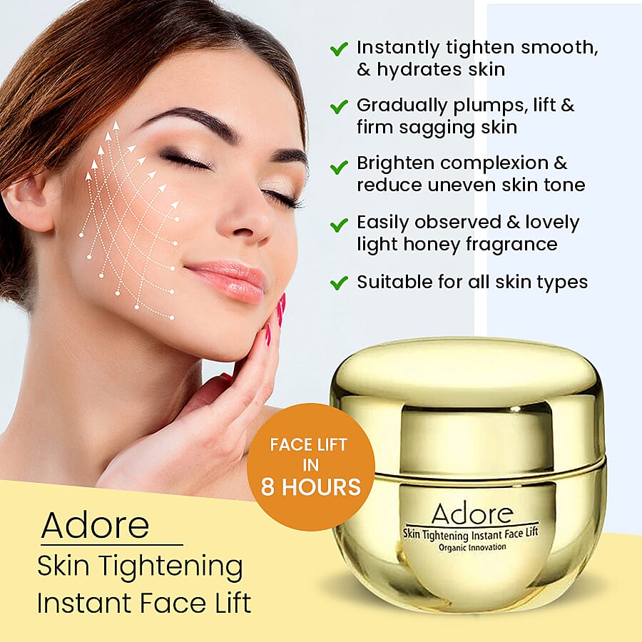 Adore Skin Tightening Instant Face Lift (30g Jar) 7228176 1