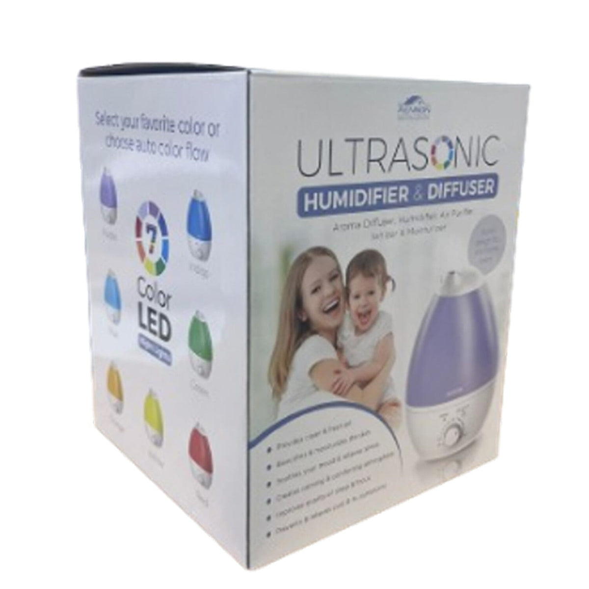 Aennon Ultarsonic De Humidifier - Blue and White 7779535 1