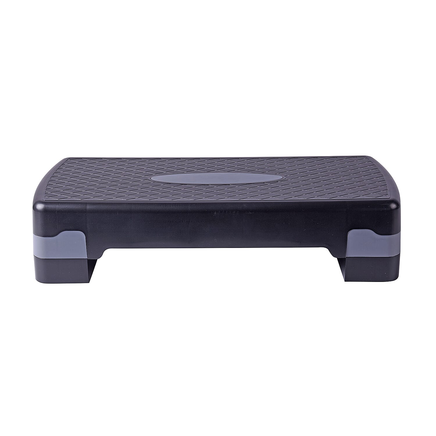 Aerobic Exercise Step Platform with 2 Levels - Grey and Black 3641978 4