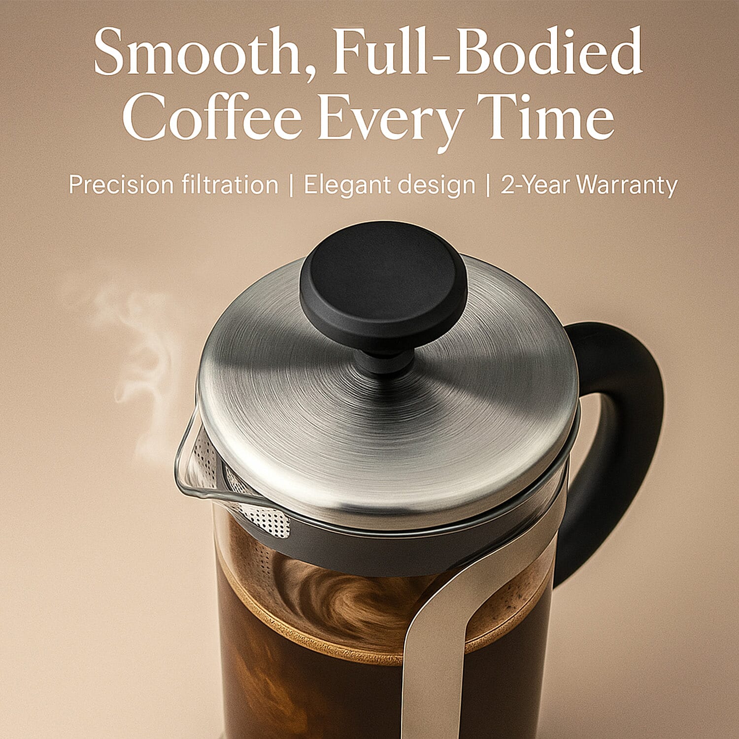 Aerolatte 7-Cup French Press CafetiÃ¨re - Classic Coffee Maker for Rich, Smooth Brews 7831122 3