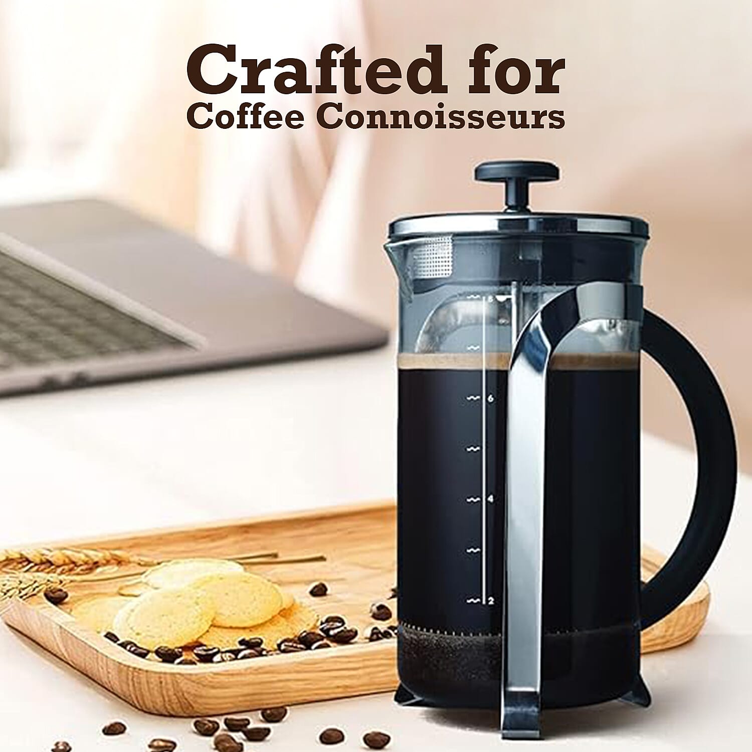Aerolatte 7-Cup French Press CafetiÃ¨re - Classic Coffee Maker for Rich, Smooth Brews 7831122 4