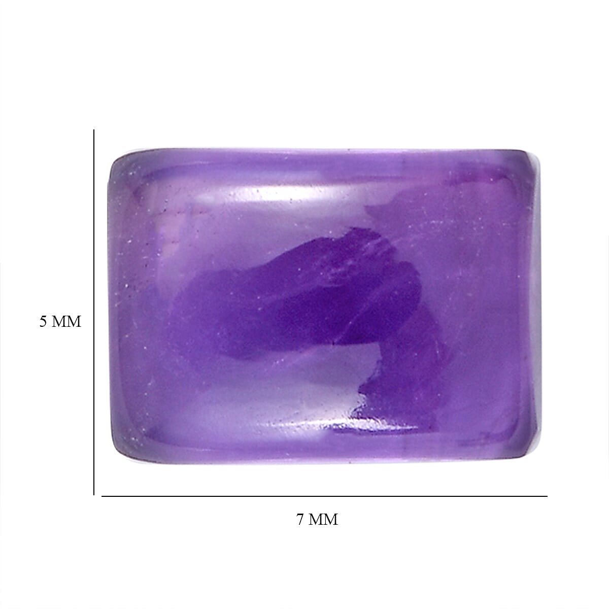 Set of 3 African Amethyst Loose Gemstones in Baguette Shape 2.96 Ct. 8063551 4