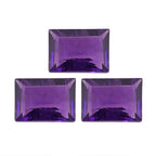 African Amethyst Baguette Gemstone 2.42 Ct.