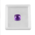 African Amethyst Cushion Shape Gemstone 5.85 Ct.