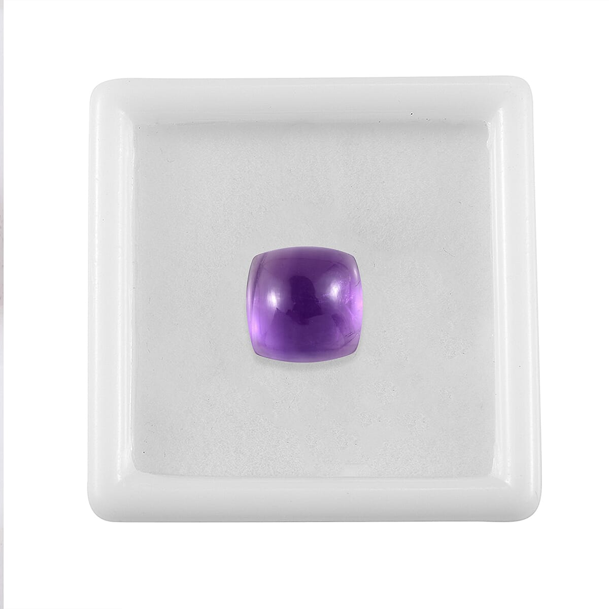 5.85 Ct. African Amethyst Loose Gemstone in Cushion Shape 8063555 3