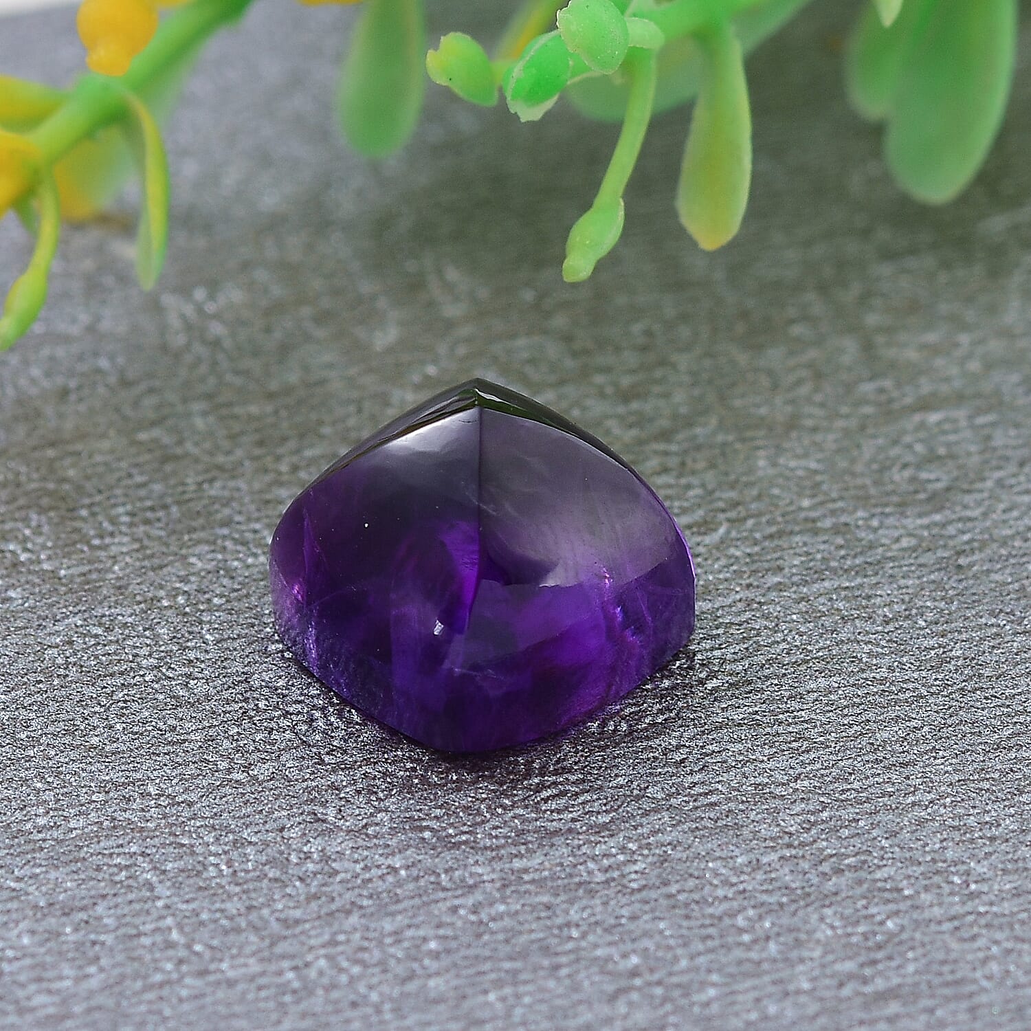 9.98 Ct. African Amethyst Loose Gemstone in Cushion Shape 8063557 1