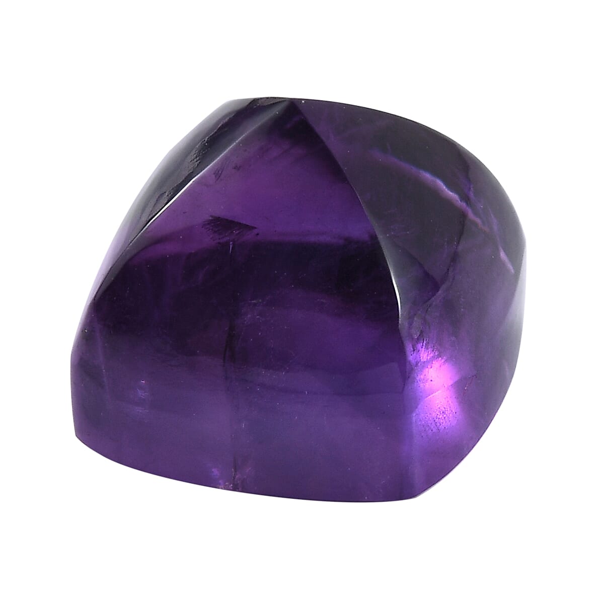 9.98 Ct. African Amethyst Loose Gemstone in Cushion Shape 8063557 2