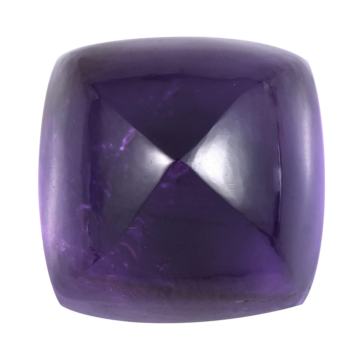 9.46 Ct. African Amethyst Loose Gemstone in Cushion Shape 8063558 0