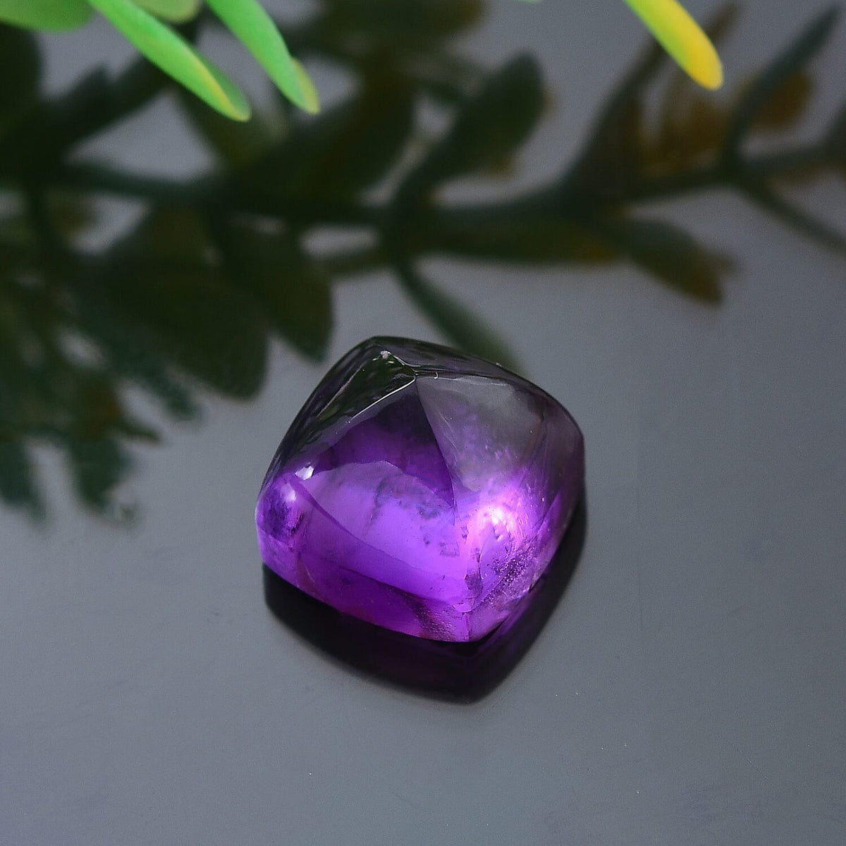 9.46 Ct. African Amethyst Loose Gemstone in Cushion Shape 8063558 1