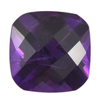 African Amethyst Cushion Shape Gemstone 5.85 Ct.