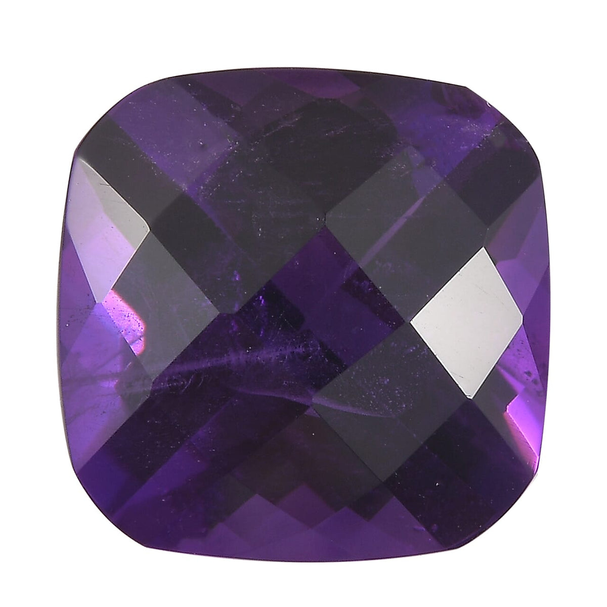 5.85 Ct. African Amethyst Loose Gemstone in Cushion Shape 8063559 0
