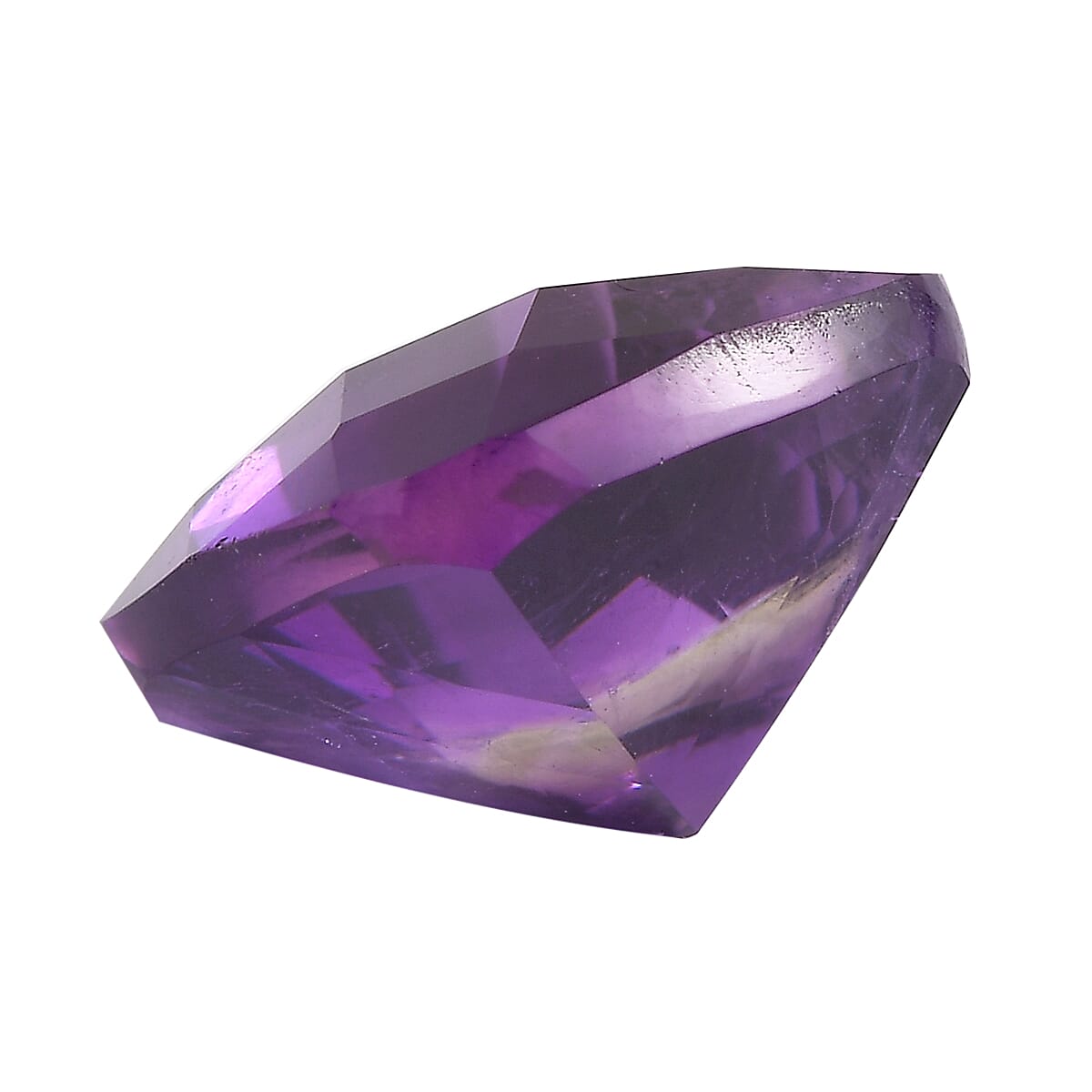 6.58 Ct. African Amethyst Loose Gemstone in Cushion Shape 8063560 2