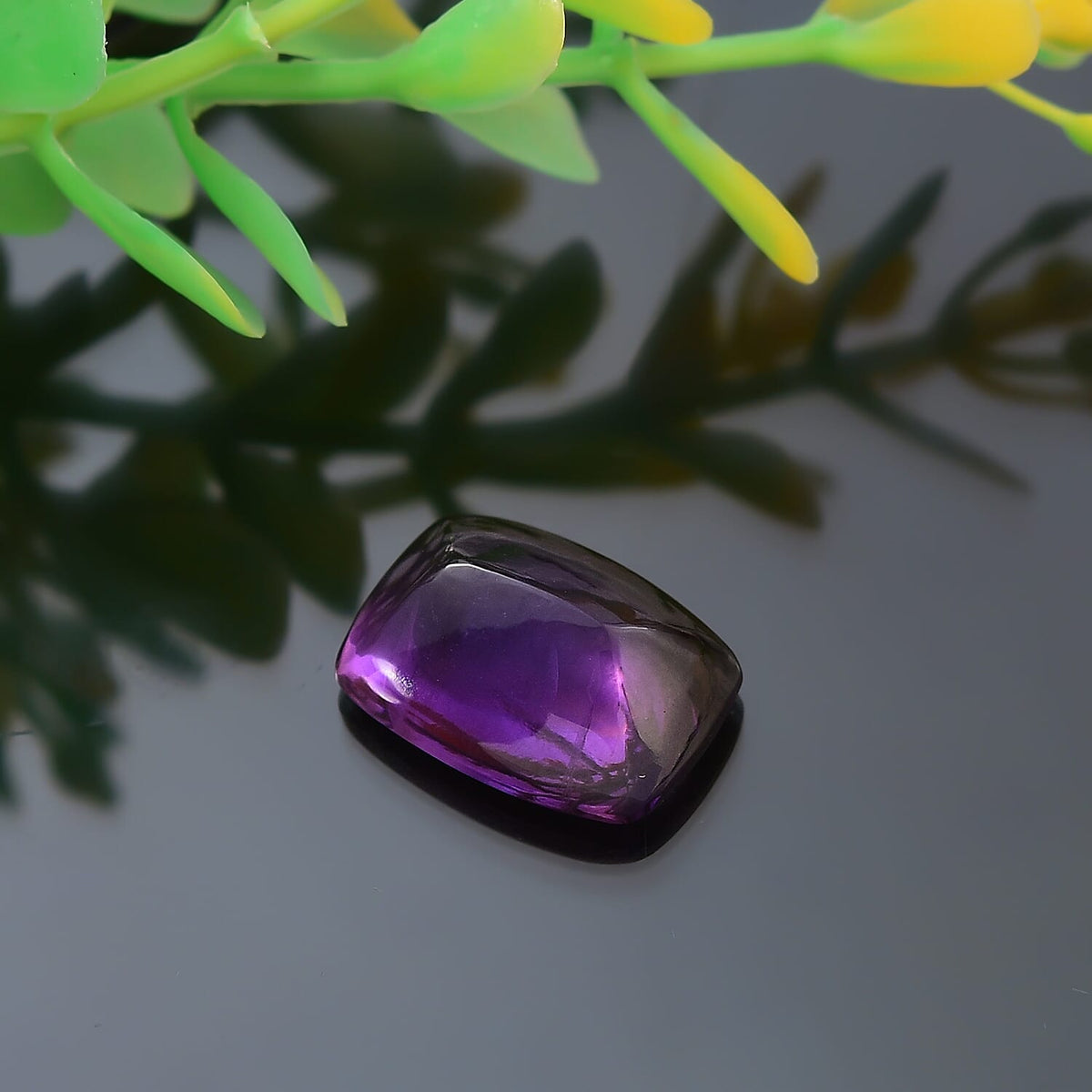 6.41 Ct. African Amethyst Loose Gemstone in Cushion Shape 8063563 1