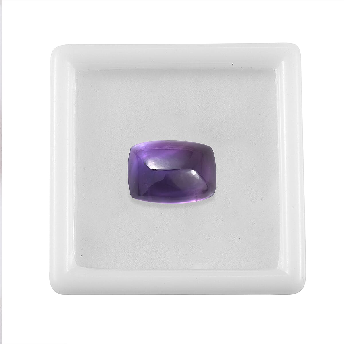 6.41 Ct. African Amethyst Loose Gemstone in Cushion Shape 8063563 3