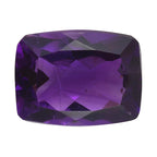 African Amethyst Cushion Shape Gemstone 1.18 Ct.