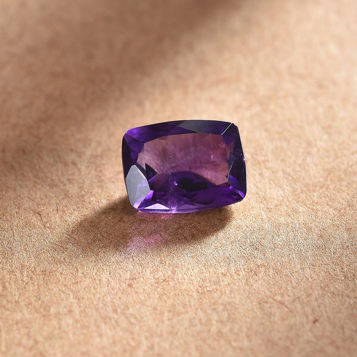 1.18 Ct. African Amethyst Loose Gemstone in Cushion Shape 8070604 1