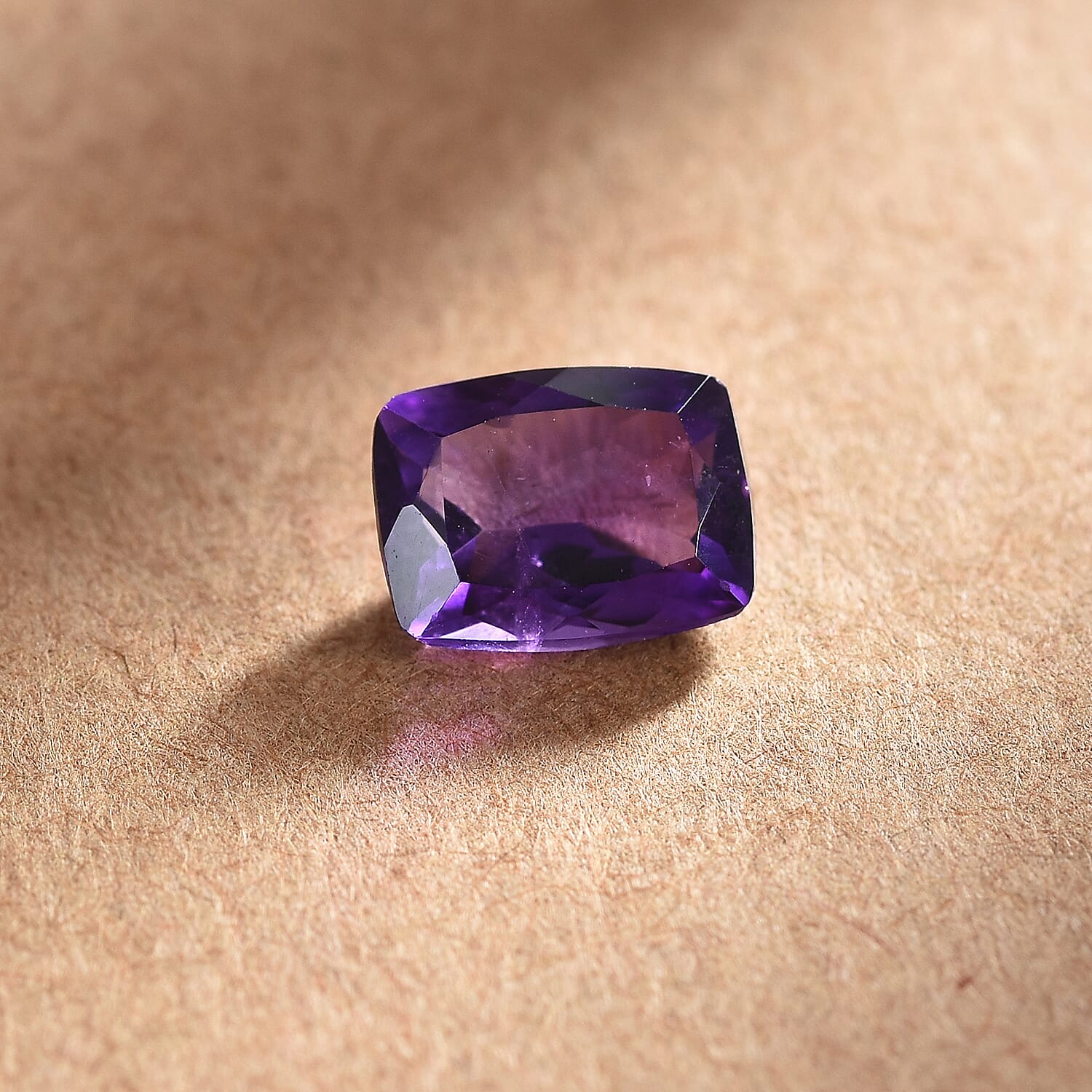 1.18 Ct. African Amethyst Loose Gemstone in Cushion Shape 8070604 1