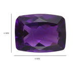 African Amethyst Cushion Shape Gemstone 1.18 Ct.