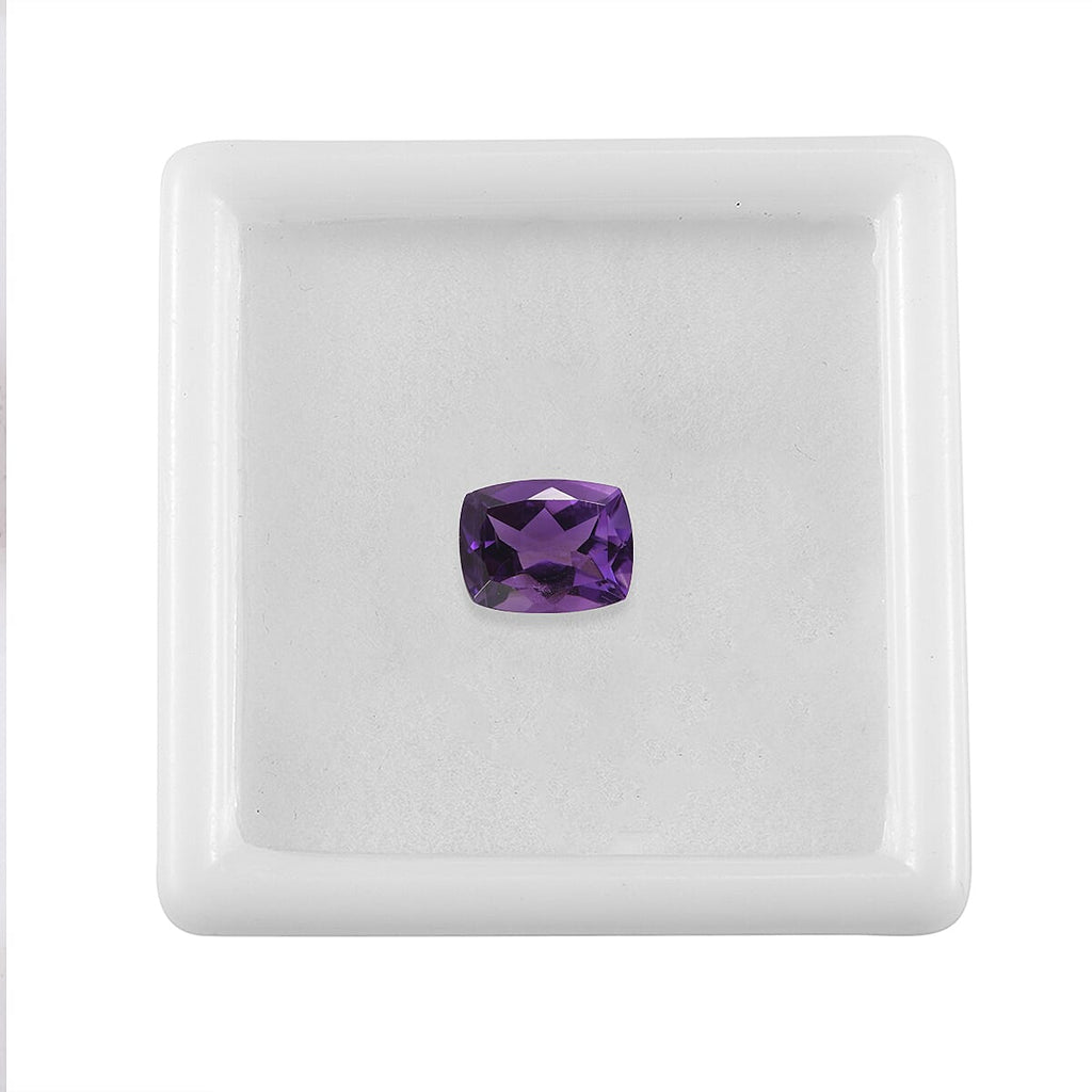 African Amethyst Cushion Shape Gemstone 1.96 Ct.