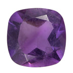 African Amethyst Cushion Shape Gemstone 2.75 Ct.