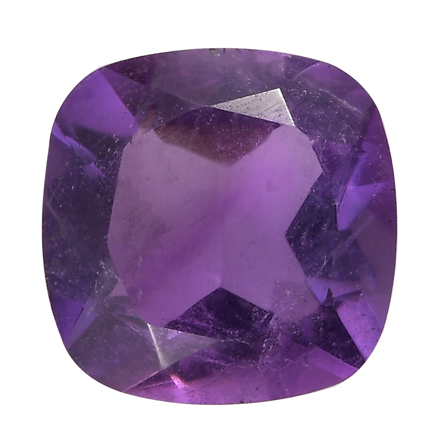 2.75 Ct. African Amethyst Loose Gemstone in Cushion Shape 8063572 0