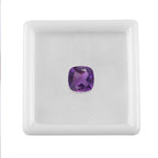 African Amethyst Cushion Shape Gemstone 2.75 Ct.