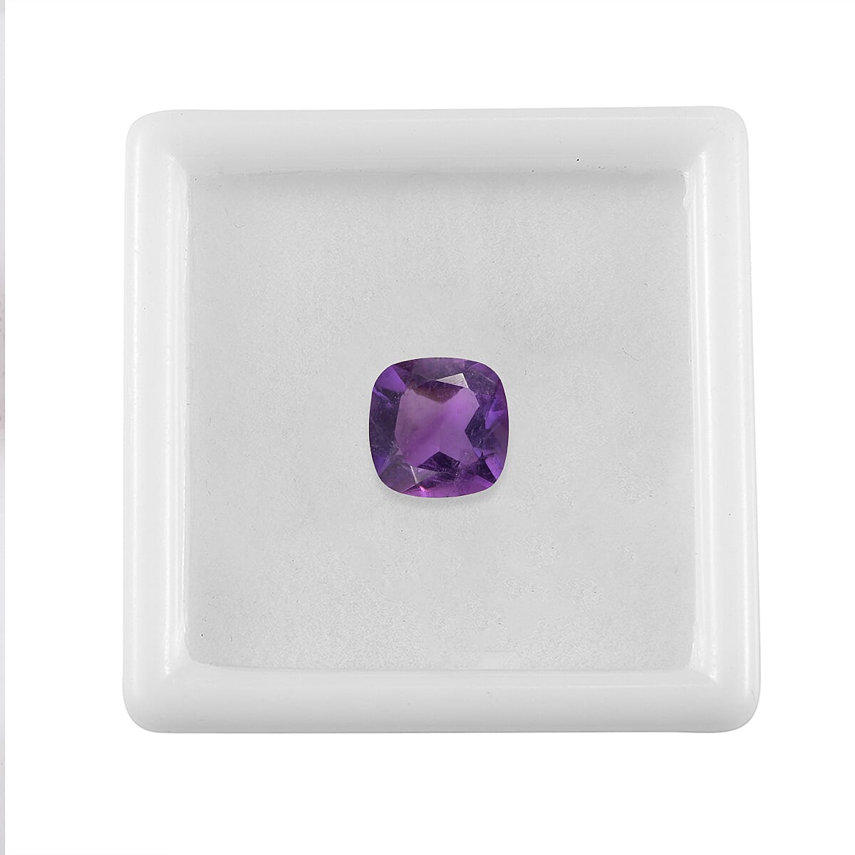 2.75 Ct. African Amethyst Loose Gemstone in Cushion Shape 8063572 4
