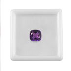 African Amethyst Cushion Shape Gemstone 2.55 Ct.