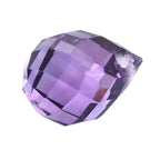 African Amethyst Drop Shape Gemstone 0.9 Ct.