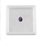 African Amethyst Drop Shape Gemstone 0.9 Ct.