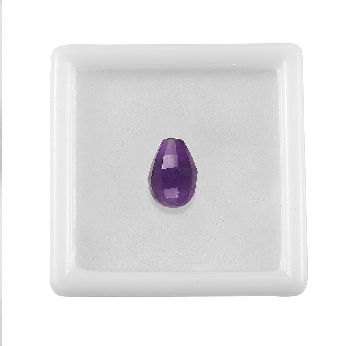 1.6 Ct. African Amethyst Loose Gemstone in Drop Shape 8063576 4